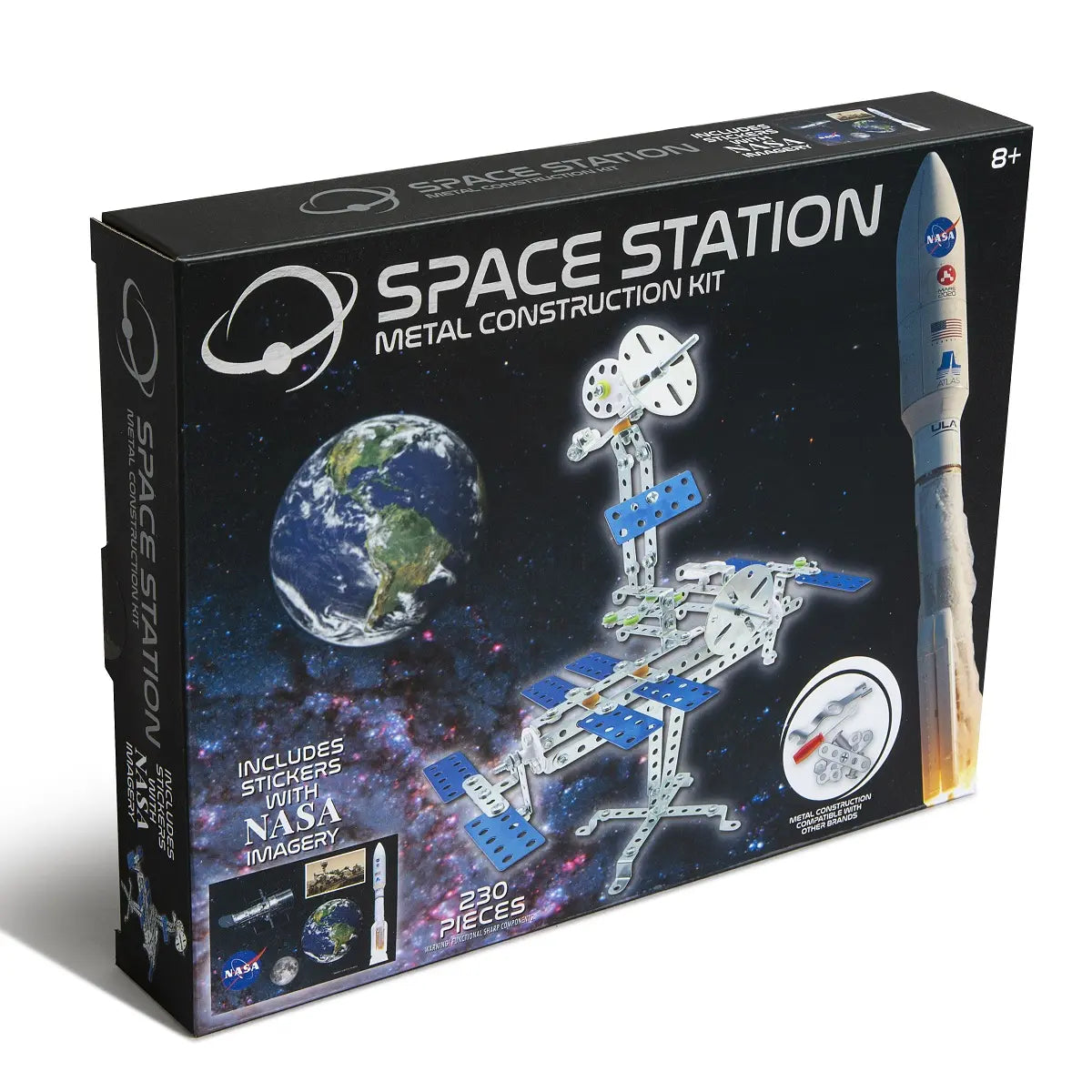Nasa stacja kosmiczna metal 230 elementów