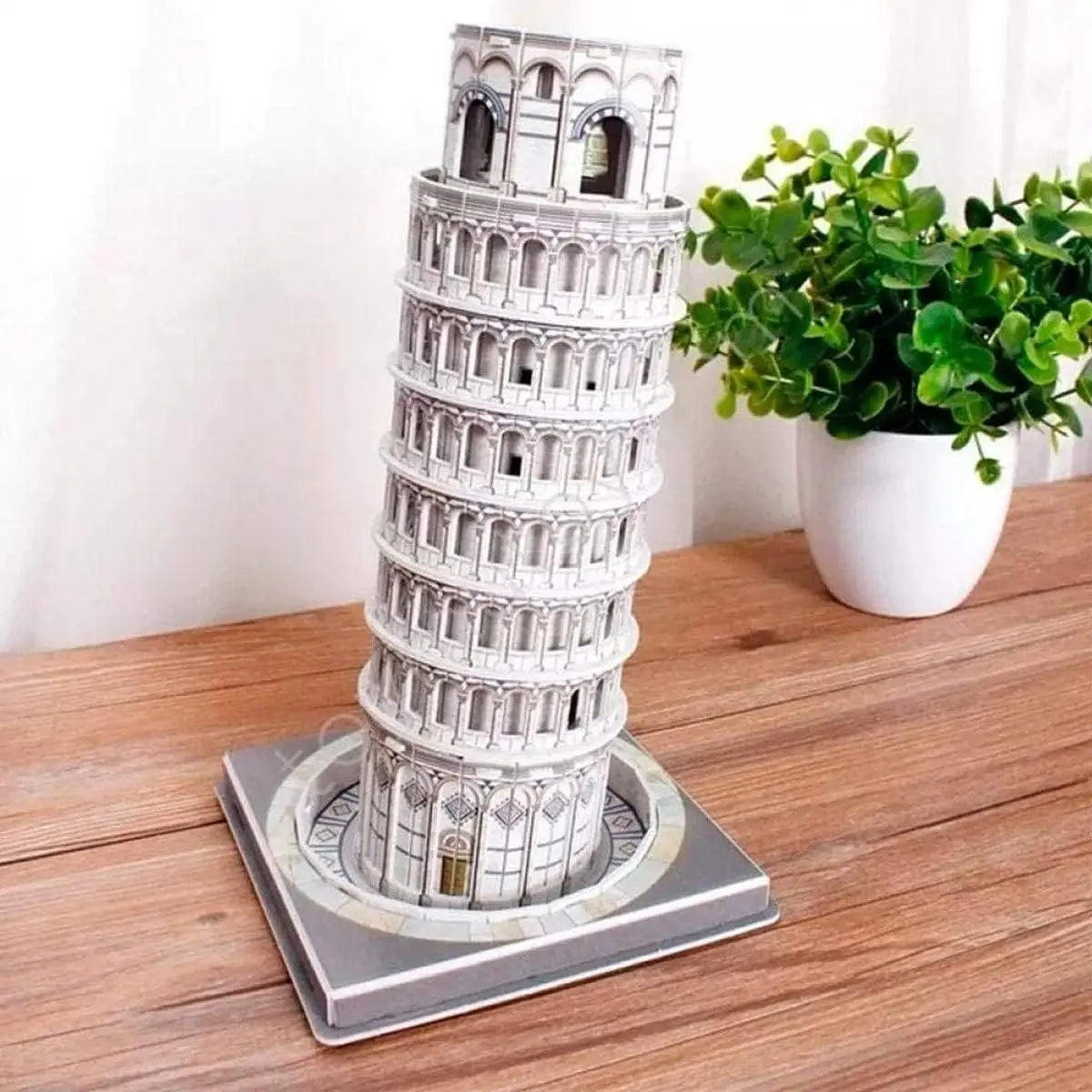 Cubic fun puzzle 3d krzywa wieża w pizzie