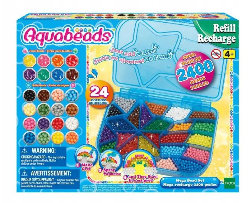 Aquabeads wielki zestaw koralików
