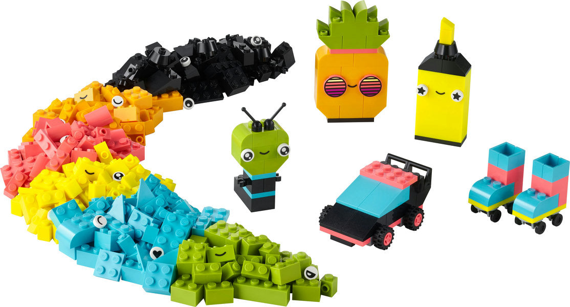 LEGO CLASSIC 5+ Kreatywna zabawa neon 11027