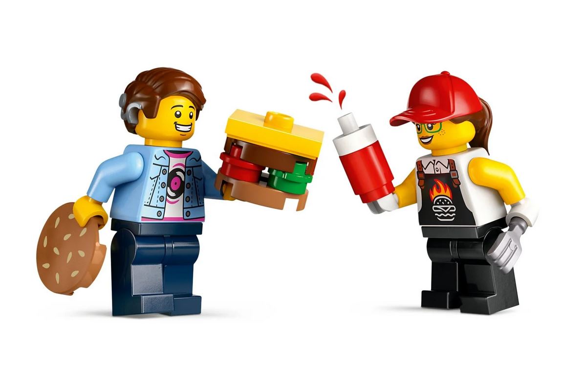 LEGO CITY Ciężarówka z burgerami 60404