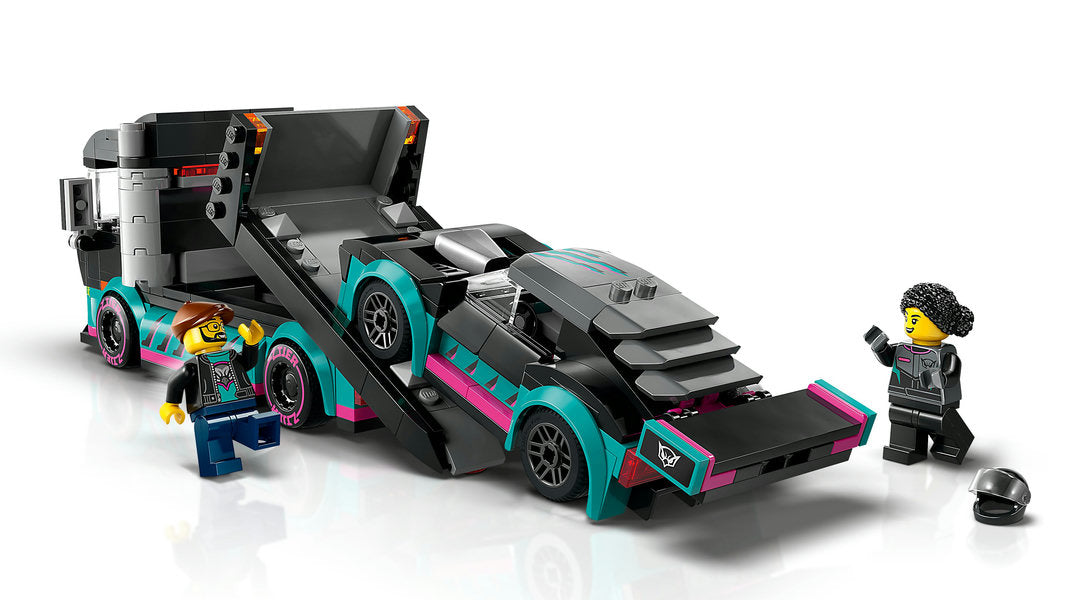 LEGO CITY Samochód wyścigowy i laweta 60406
