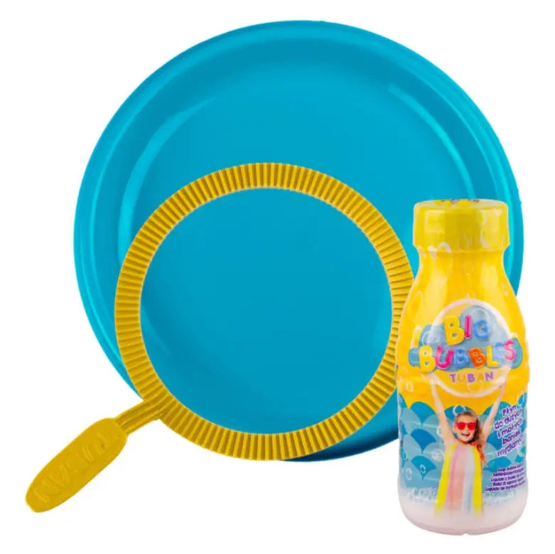 Big bubbles zestaw w siatce płyn 250ml + podstawka + obręcz