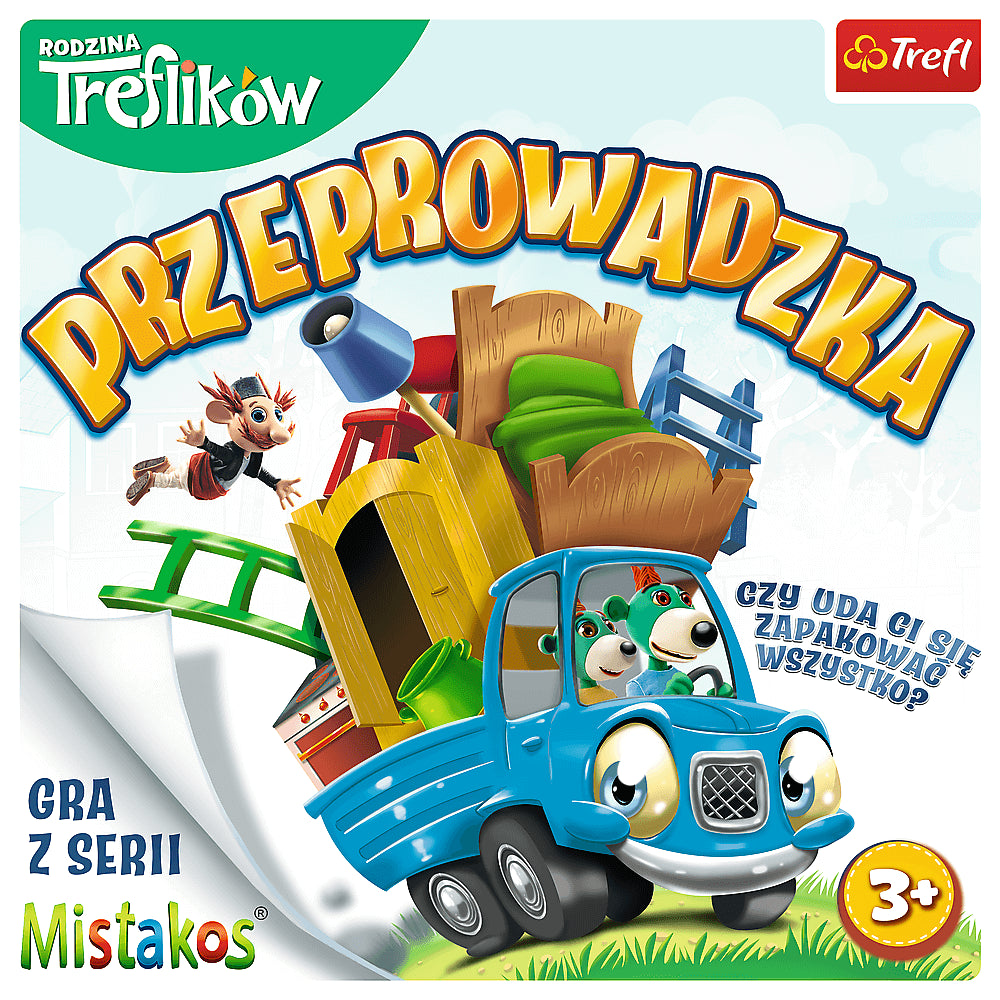 Gra przeprowadzka z rodziną treflików