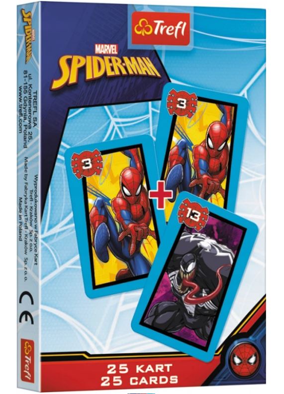 Karty PIOTRUŚ SpiderMan 08484