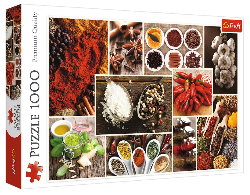 PUZZLE 1000 Przyprawy-kolaż 10470