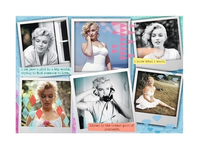 PUZZLE 1000 Fotografie Marilyn Monroe 10529