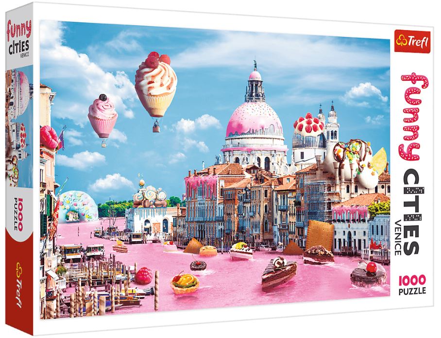 PUZZLE 1000 FunnyCit.Słodycze w Wenecji 10598