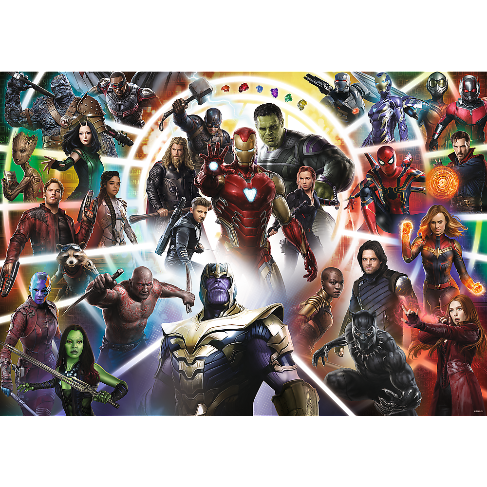Puzzle 1000 elementów avengers: koniec gry