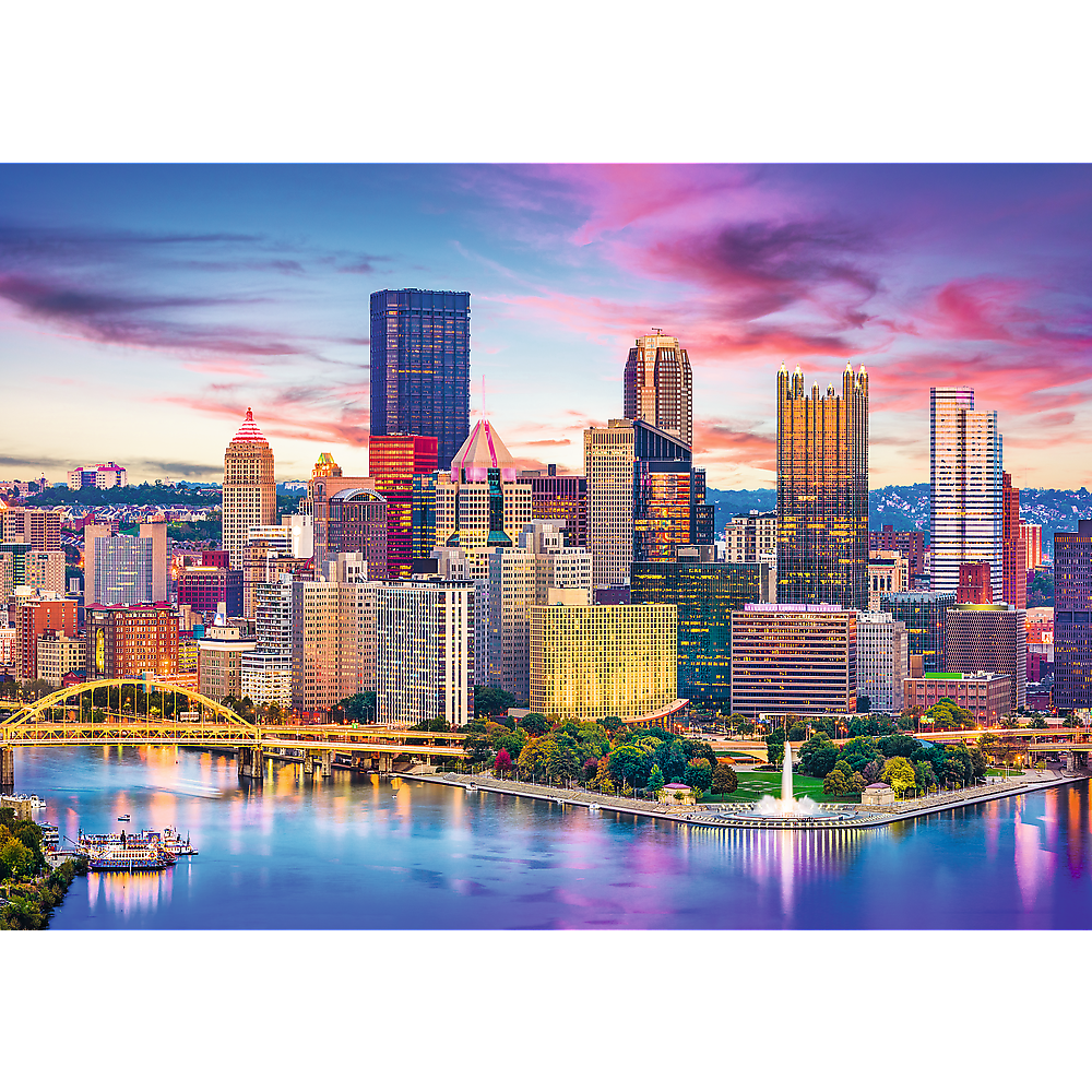 PUZZLE 1000 Pitsburgh Pensylwania USA 10723
