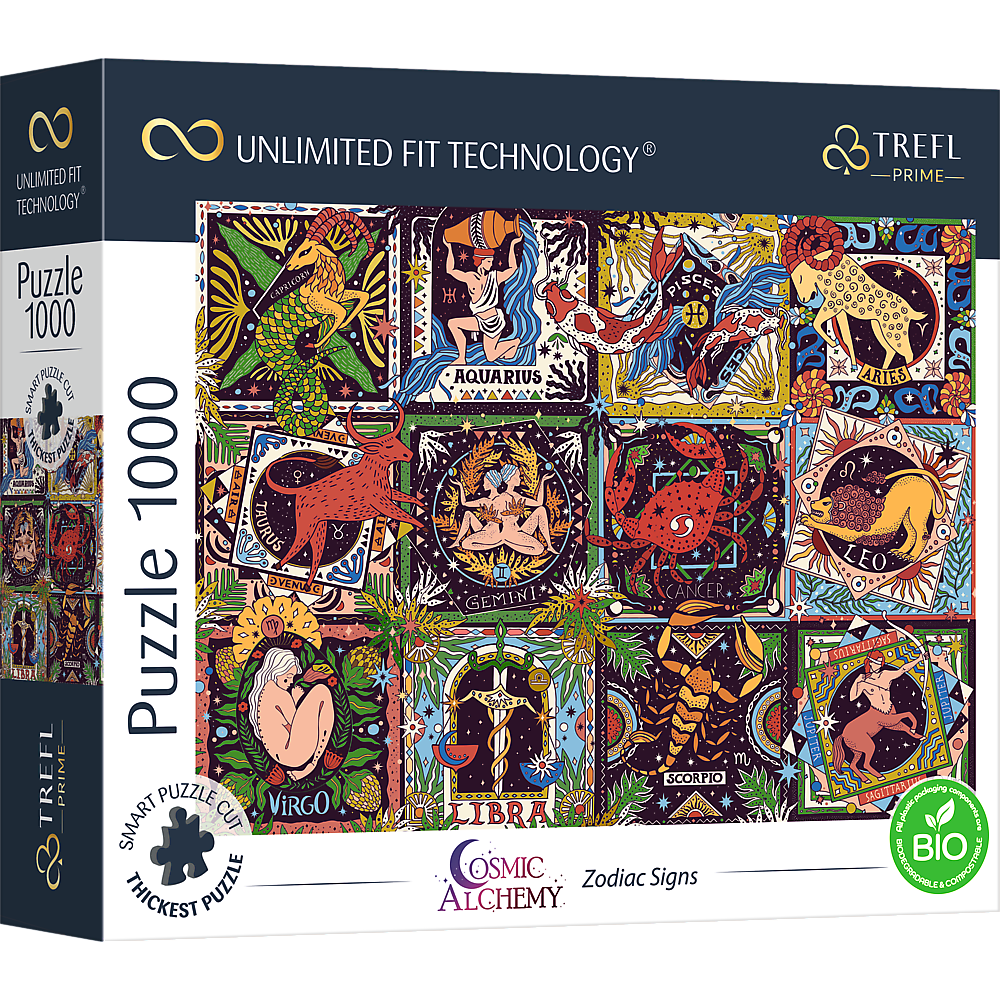 PUZZLE 1000 UFT Zodiac Signs 10752