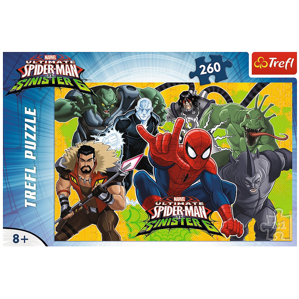 PUZZLE 260 Spider-Men w akcji /Marvel 13218
