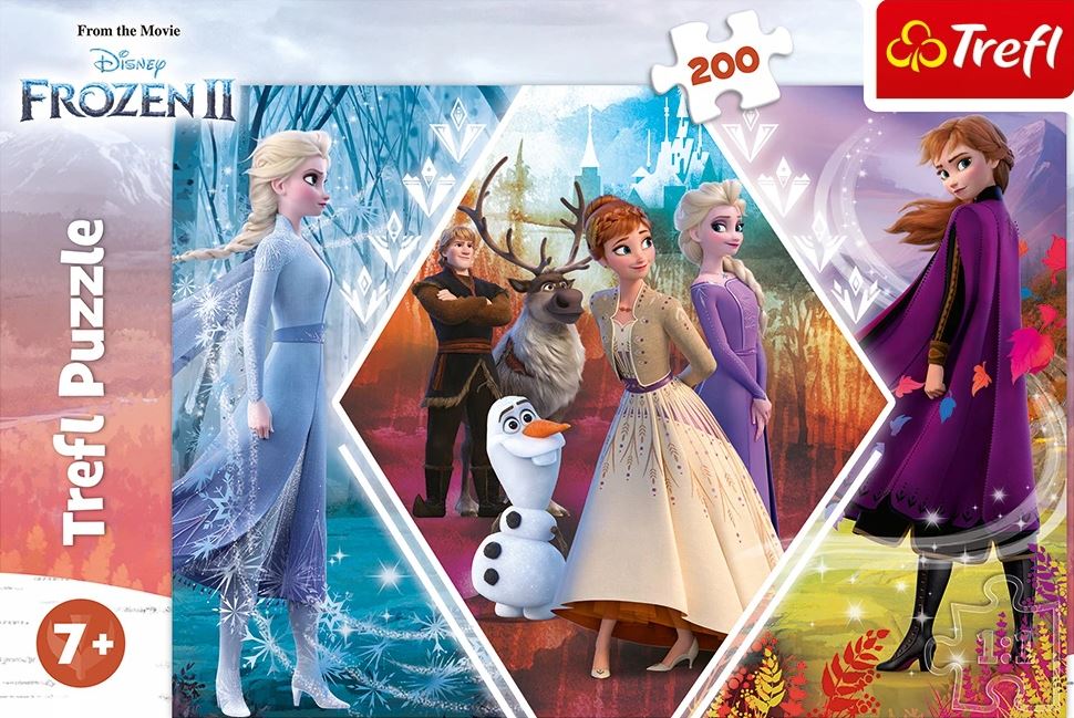 PUZZLE 200 Siostry w Krainie Lodu/Frozen 2 13249