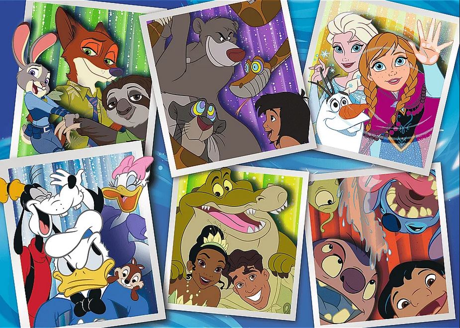 PUZZLE 200 Bohaterowie Disney 13299