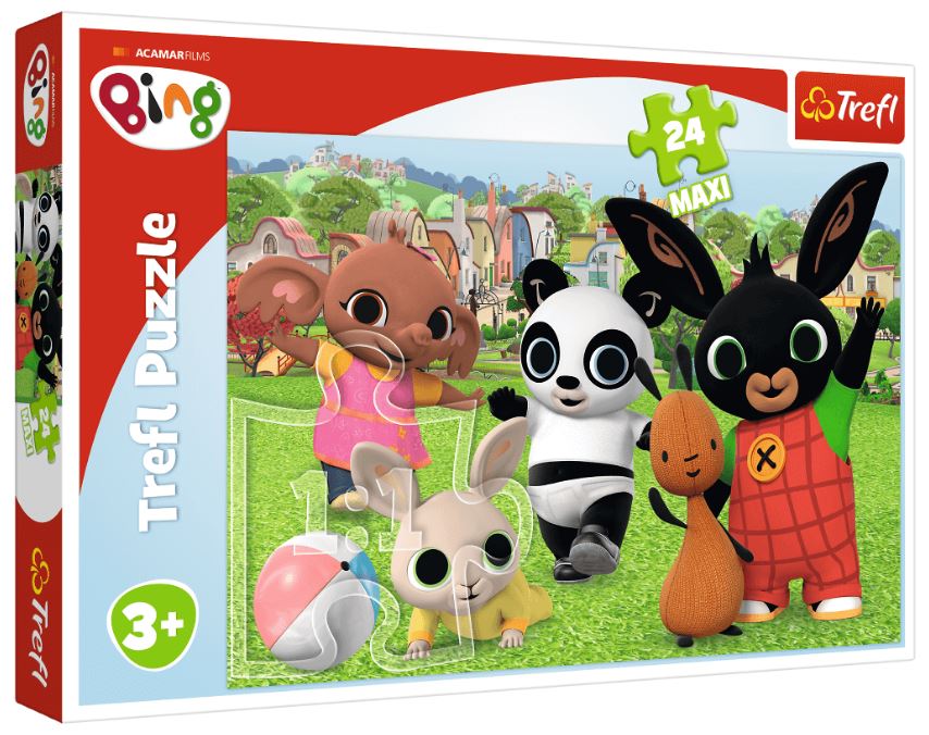 PUZZLE MAXI 24 Zabawa w parku /Bing 14306