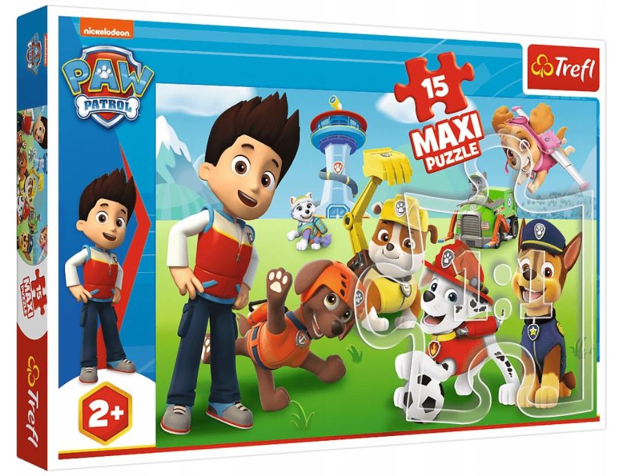 PUZZLE MAXI 15 Zabawny Psi Patrol 14336