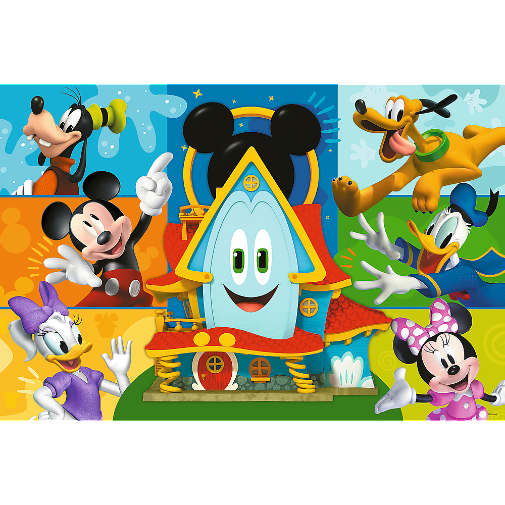 PUZZLE MAXI 24 Myszka Miki i przyjaciele 14351