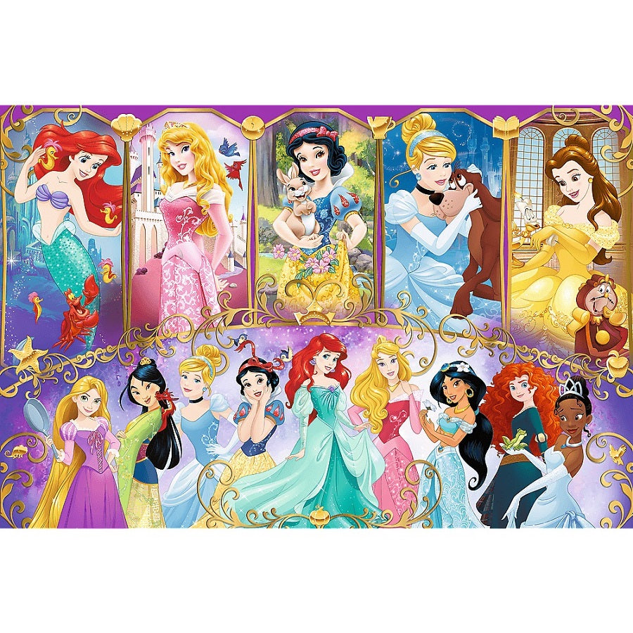 PUZZLE 160 Portrety Księżniczek 15407