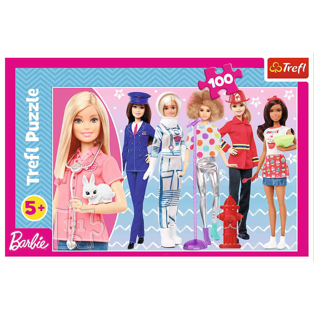PUZZLE 100 Możesz być, kim chcesz/Mat.Barbie 16385