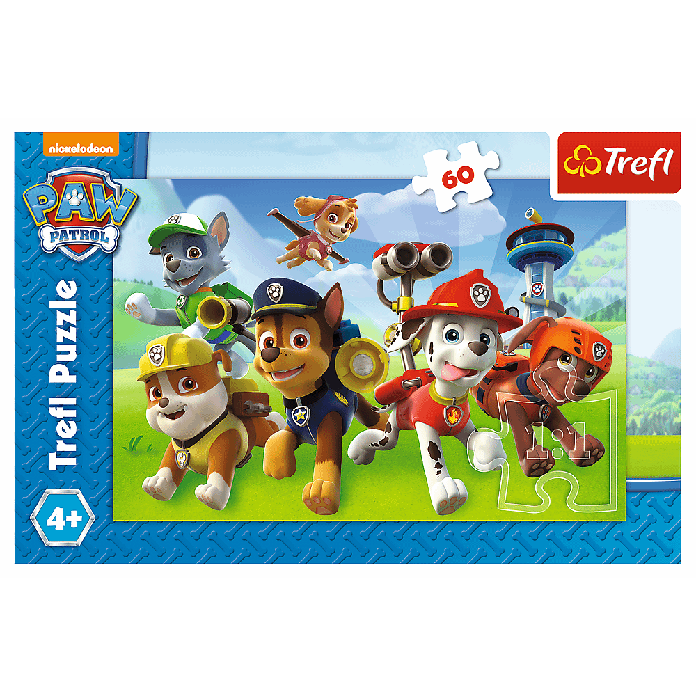PUZZLE 60 Gotowi do akcji / Paw Patrol 17321