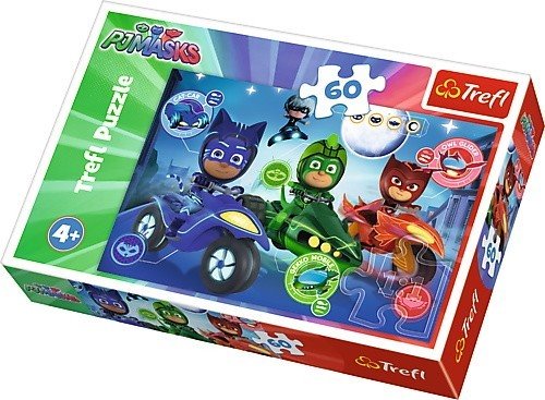 PUZZLE 60 Nocny wyścig / PJ Masks 17324