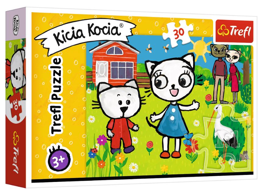 PUZZLE 30 Przygody Kici Koci 18264