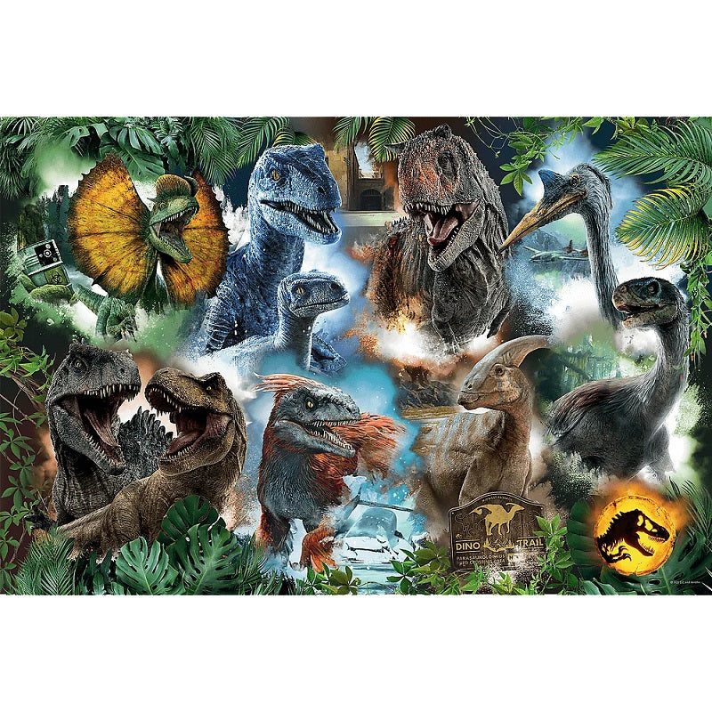 PUZZLE 300 Ulubione dinozaury /JurassicWorld