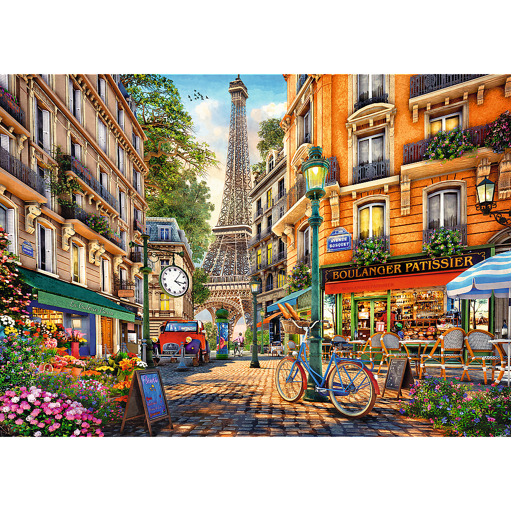 PUZZLE 2000 Popołudnie w Paryżu 27121