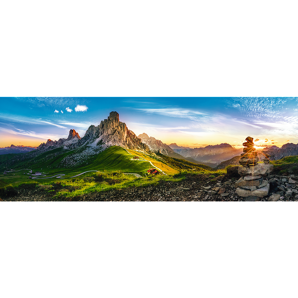 PUZZLE 1000 Panorama Passo di Giau, Dolomity 29038