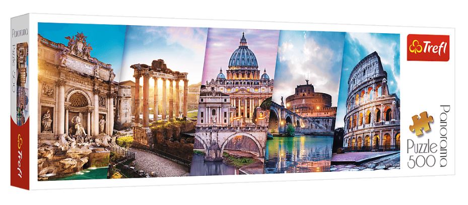 PUZZLE 500 Panorama Podróż do Włoch 29505