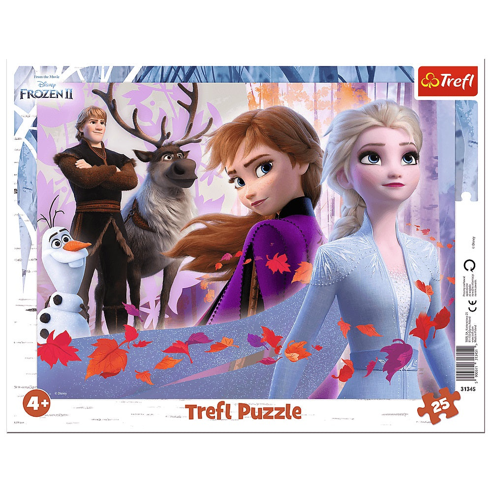 PUZZLE Ramkowe 25 Przygody Kraina Lodu 31345