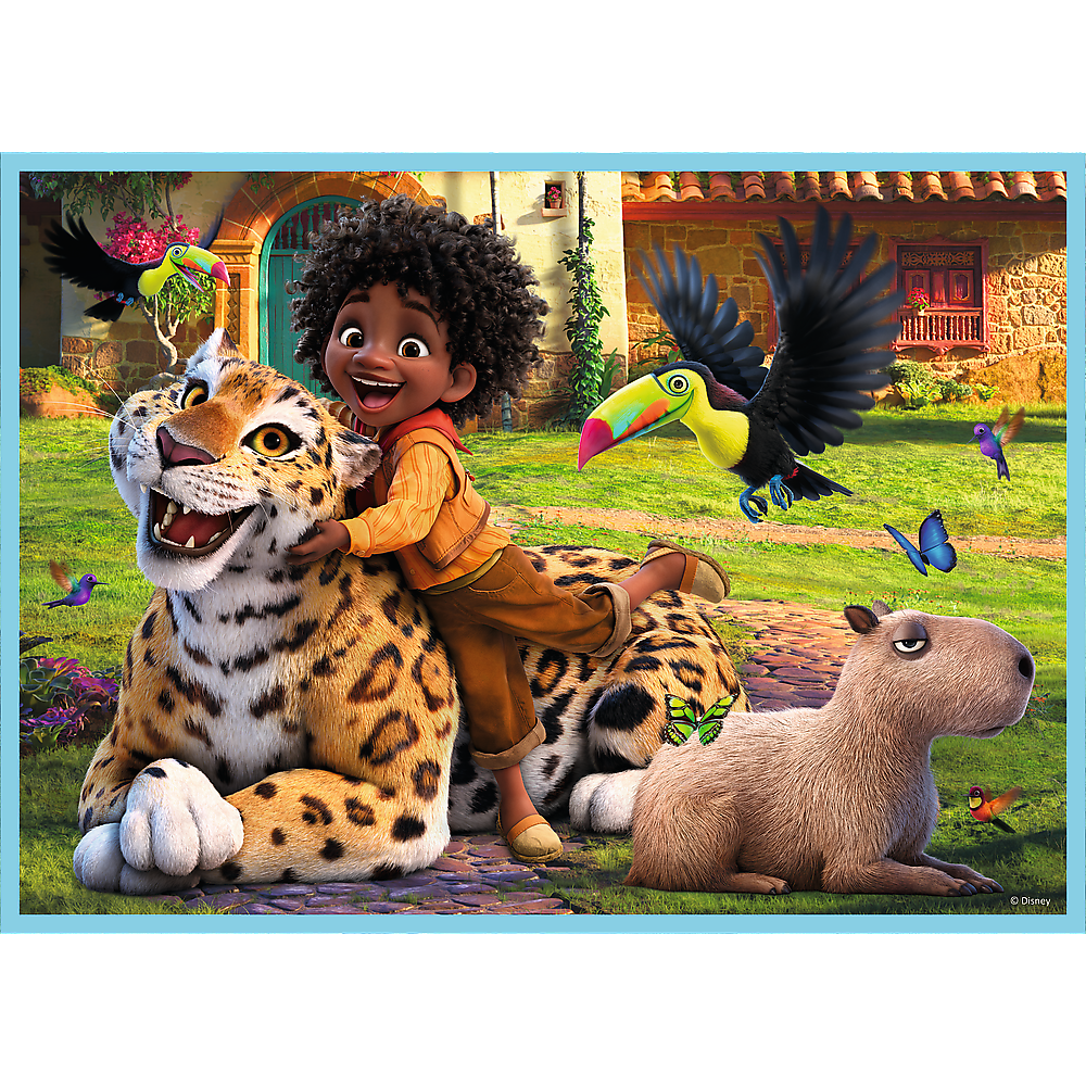 PUZZLE 4w1 Nasze magiczne Encanto 34615