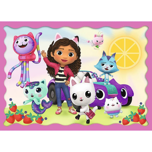 Puzzle 4w1 Przygody Gabby