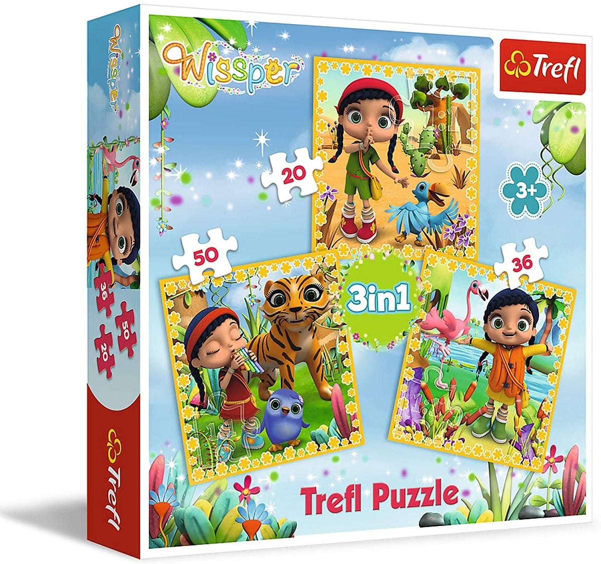 PUZZLE 3w1 Wspólne podróże Wissper 34834