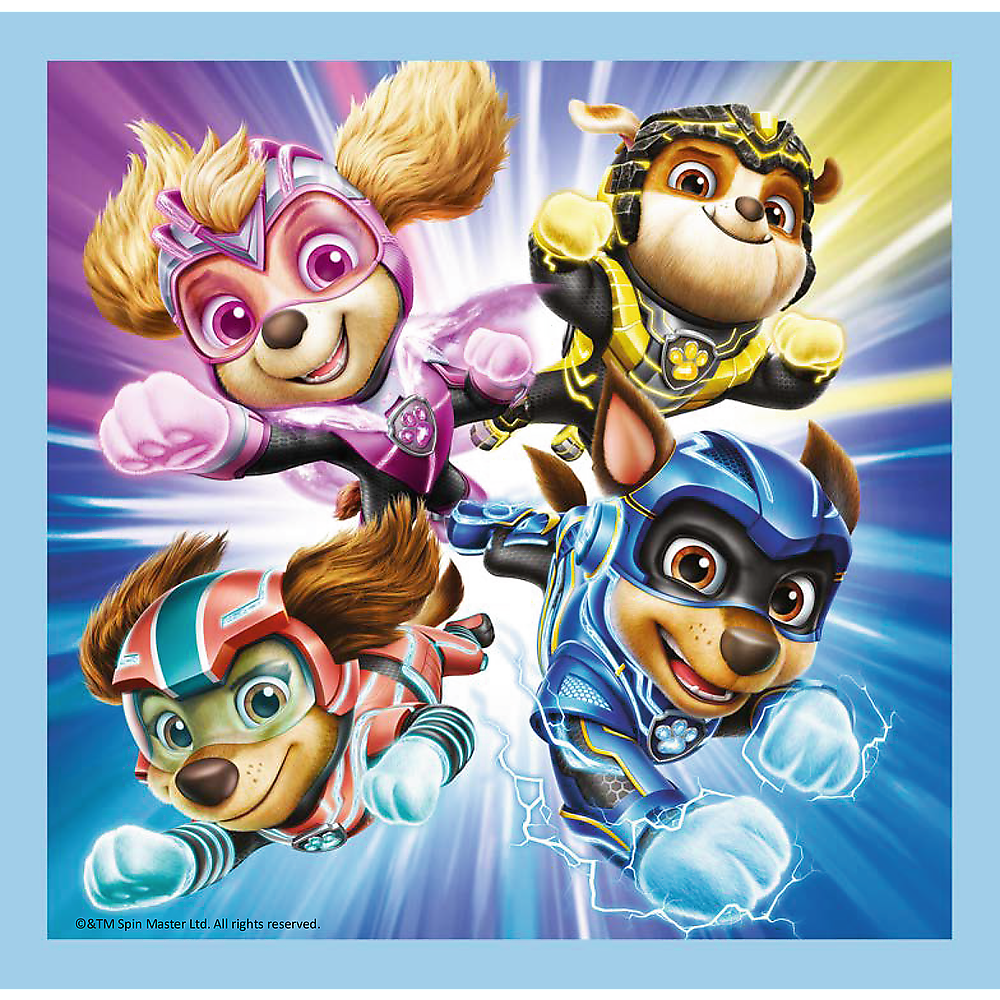 PUZZLE 3w1 Moc Mighty Pups Psi Patrol 34869