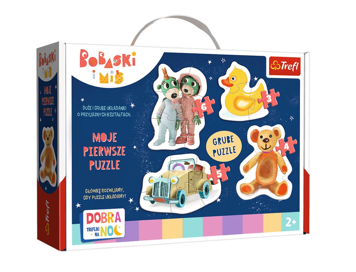 PUZZLE BABY CLASSIC Urocze bobaski Trefliki 36095