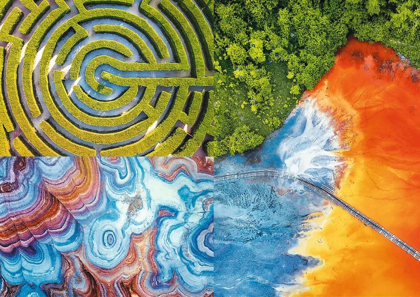 Trefl prime puzzle prime uft 500 elementów maze of colors