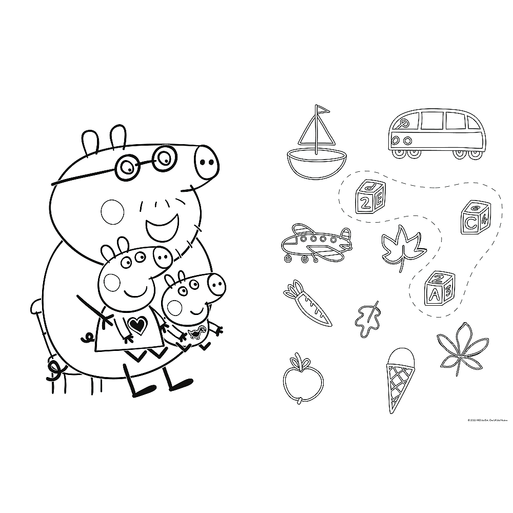 PUZZLE 24 SUPERMAXI Radosny dzień Peppy 41010