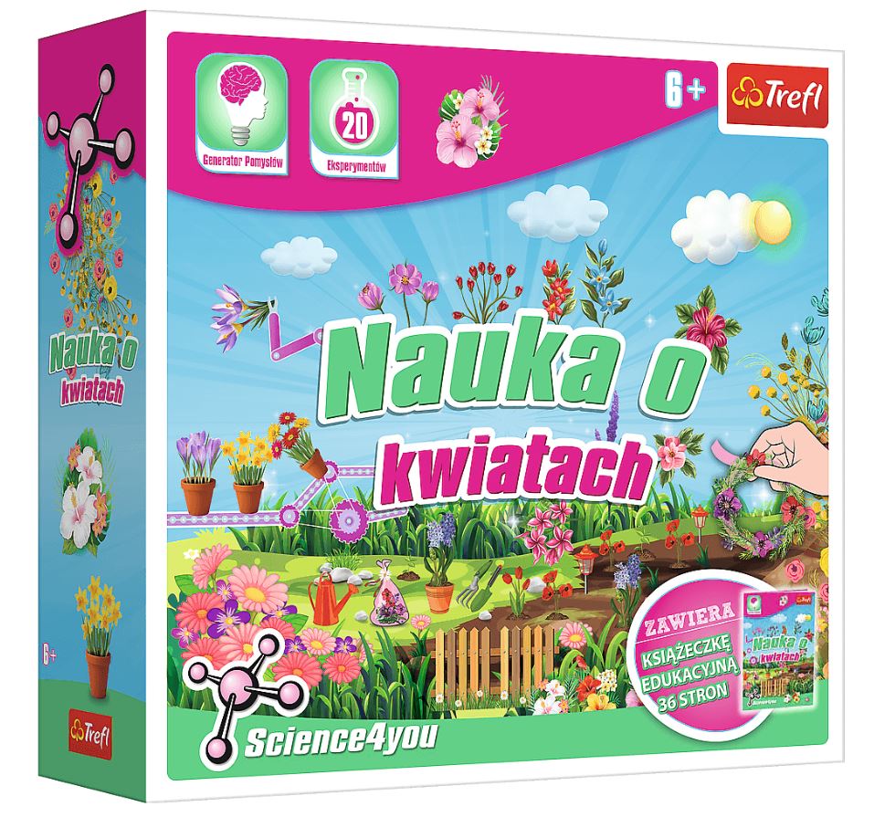 TREFL Nauka o kwiatach 60617