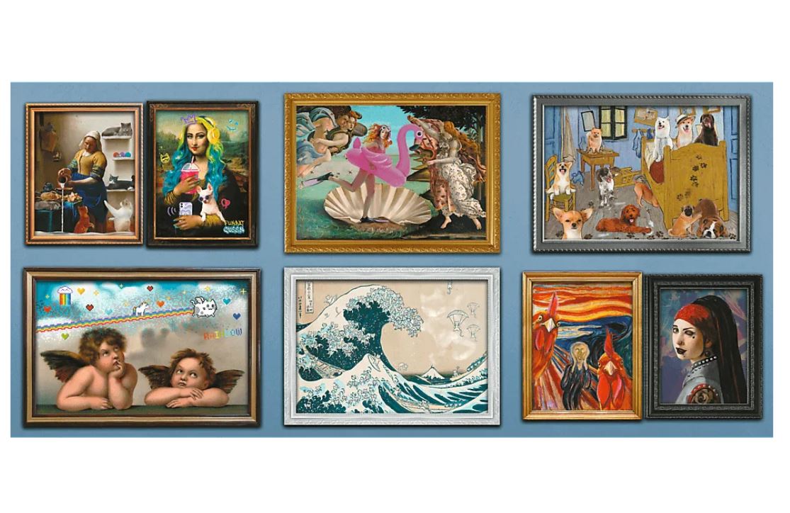 PUZZLE 9000 UFT Not So Classic ArtColle 81021