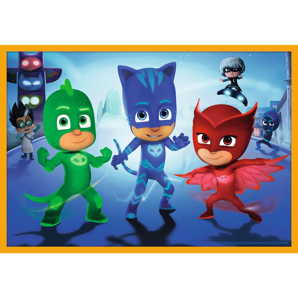 PUZZLE 10w1 Dzielni Pidżamersi /E1 PJ Masks 90357