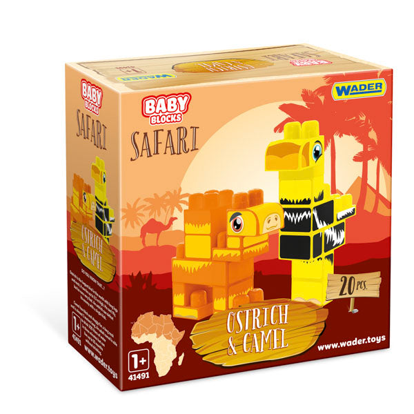 Wader klocki baby blocks safari