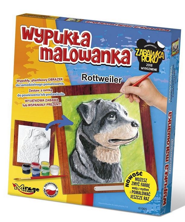 Mirage pies Rottweiler zestaw do malowania 61005