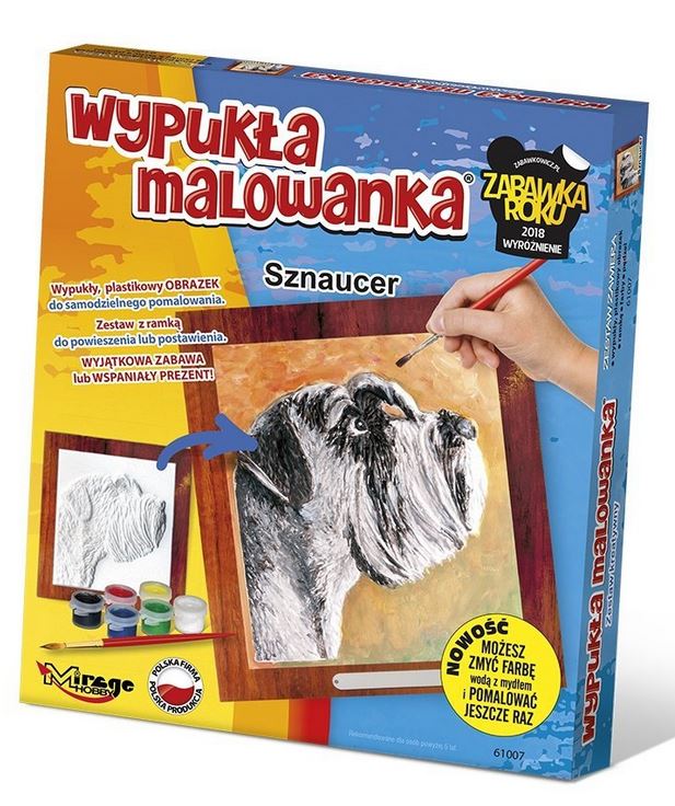 Mirage pies Sznaucer zestaw do malowania 61007