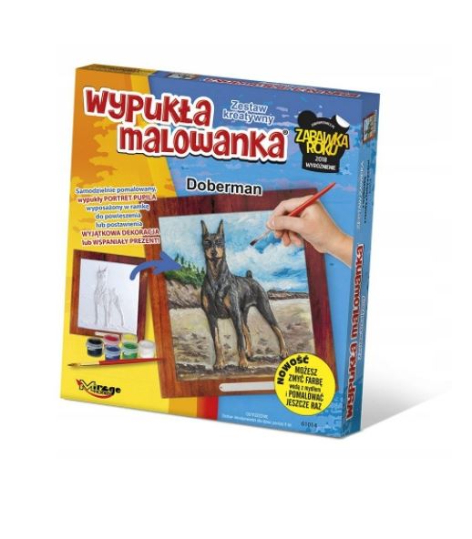 Mirage pies Doberman zestaw do malowania 61014
