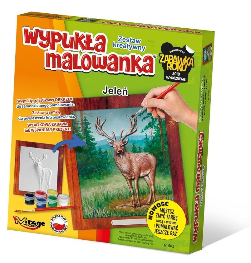 Mirage leśne Jeleń wypukła malowanka 61502 15022