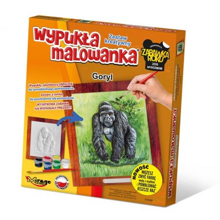 Mirage ZOO Goryl wypukła malowanka 61608 16081
