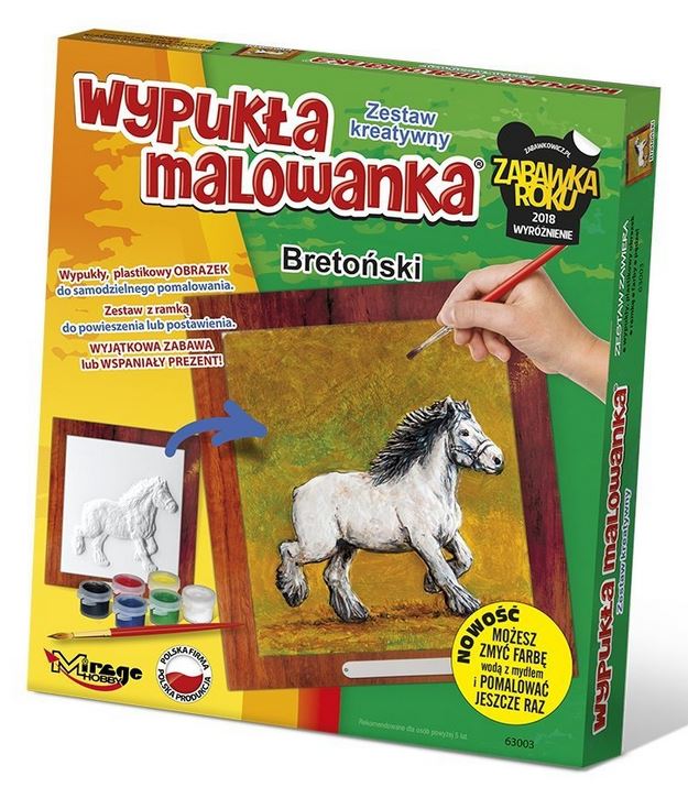 Mirage koń Bretoński zestaw do malowania 63003