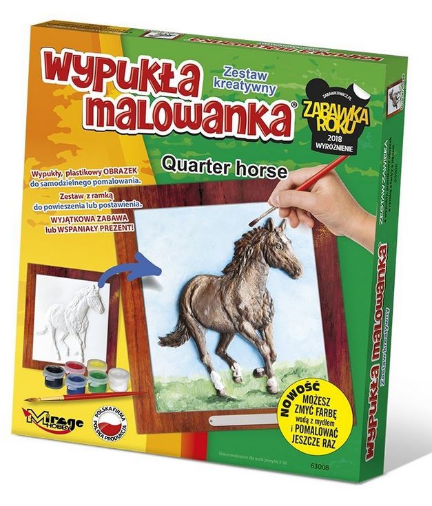 Mirage koń Quarter horse zestaw do malowania 63008