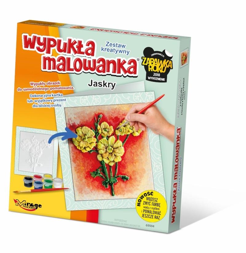 Mirage kwiaty Jaskry wypukła malowanka 69004